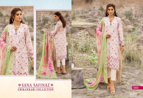 Shree Sana Safinaz Chikankari Cotton Dupatta Pakistani Suits Collection